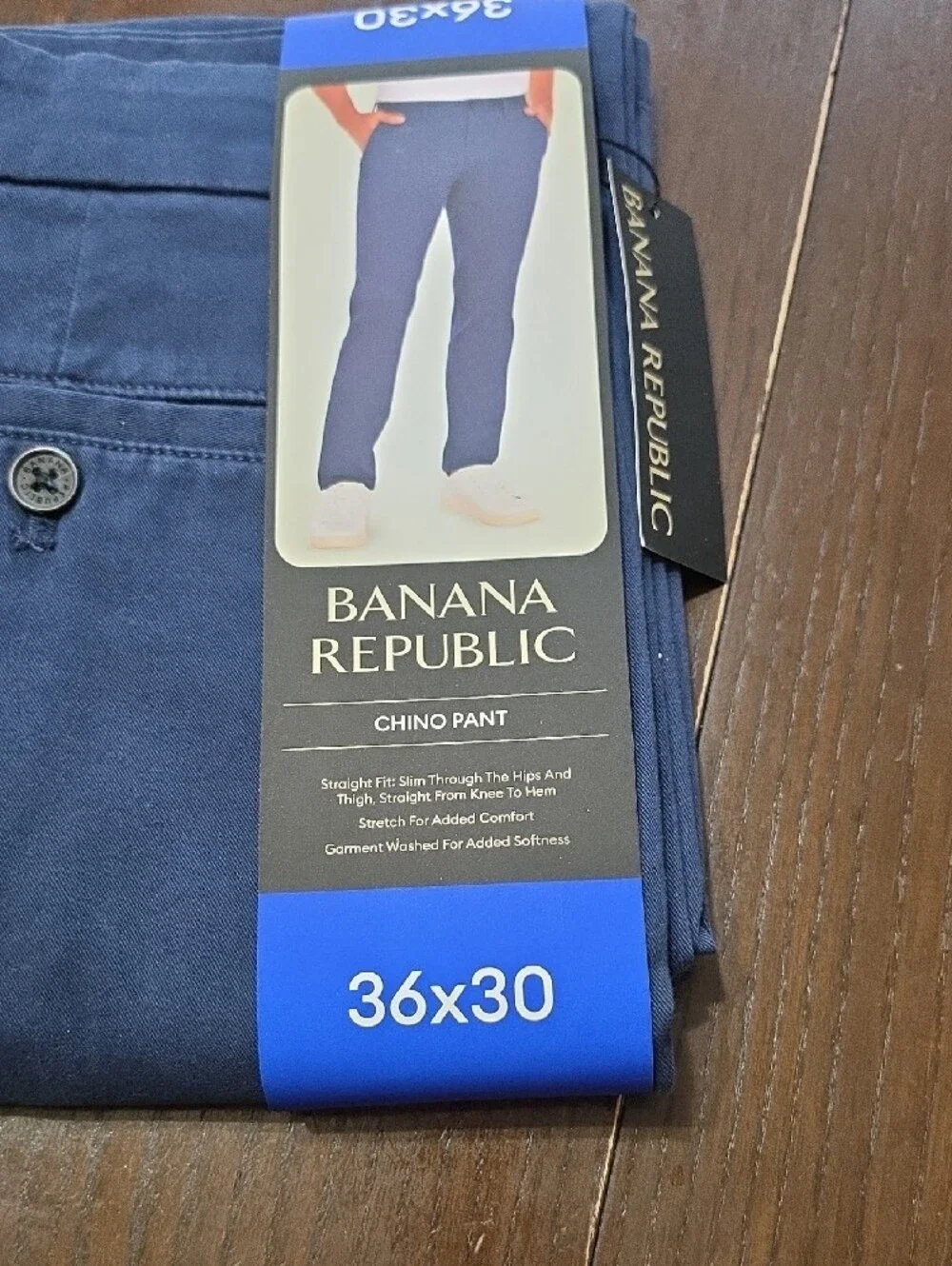 Banana Republic Slim Navy Chino Pants